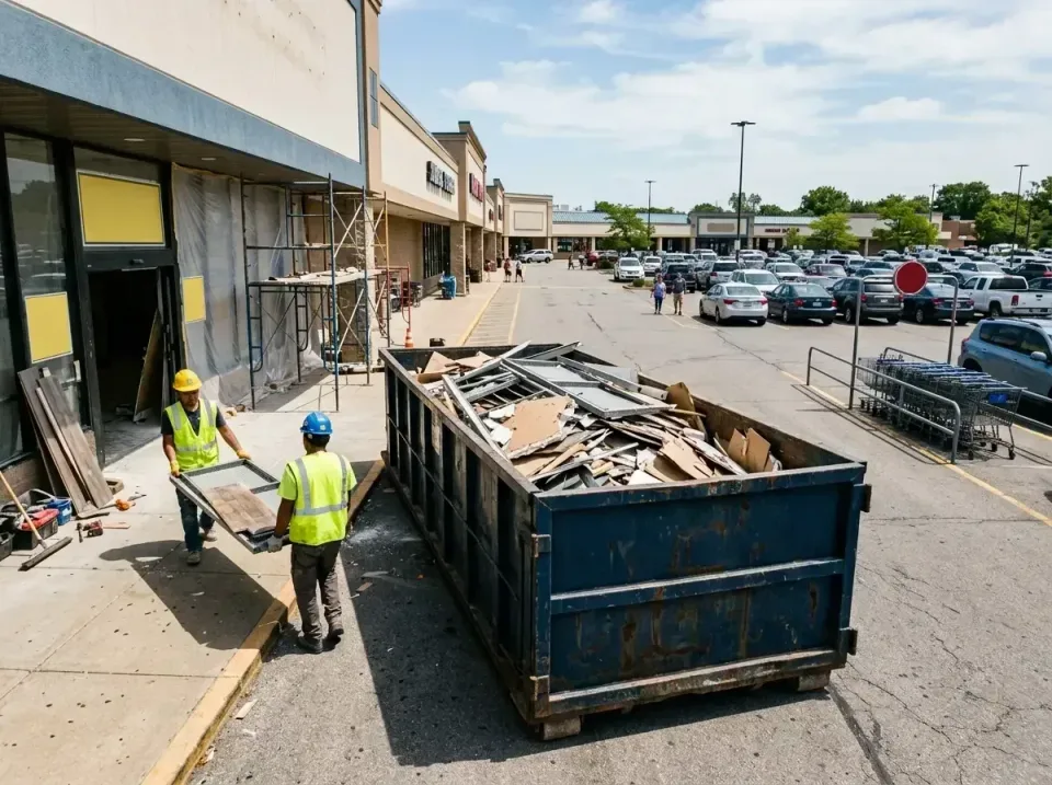 retail-store-renovation-debris-003 — frequently asked questions, Roll-off Dumpster Rentals in Shiloh, OH